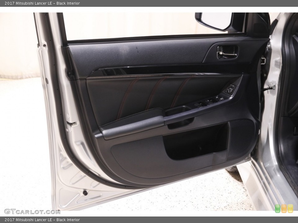 Black Interior Door Panel for the 2017 Mitsubishi Lancer LE #143146150