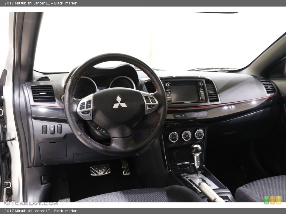 Black Interior Dashboard for the 2017 Mitsubishi Lancer LE #143146183