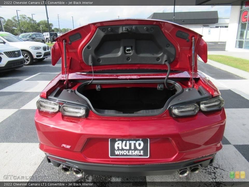 Jet Black Interior Trunk for the 2022 Chevrolet Camaro LT1 Convertible #143148640