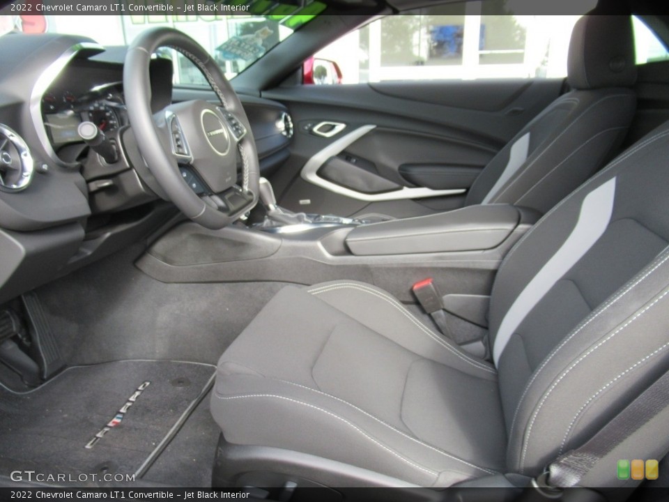 Jet Black Interior Photo for the 2022 Chevrolet Camaro LT1 Convertible #143148697