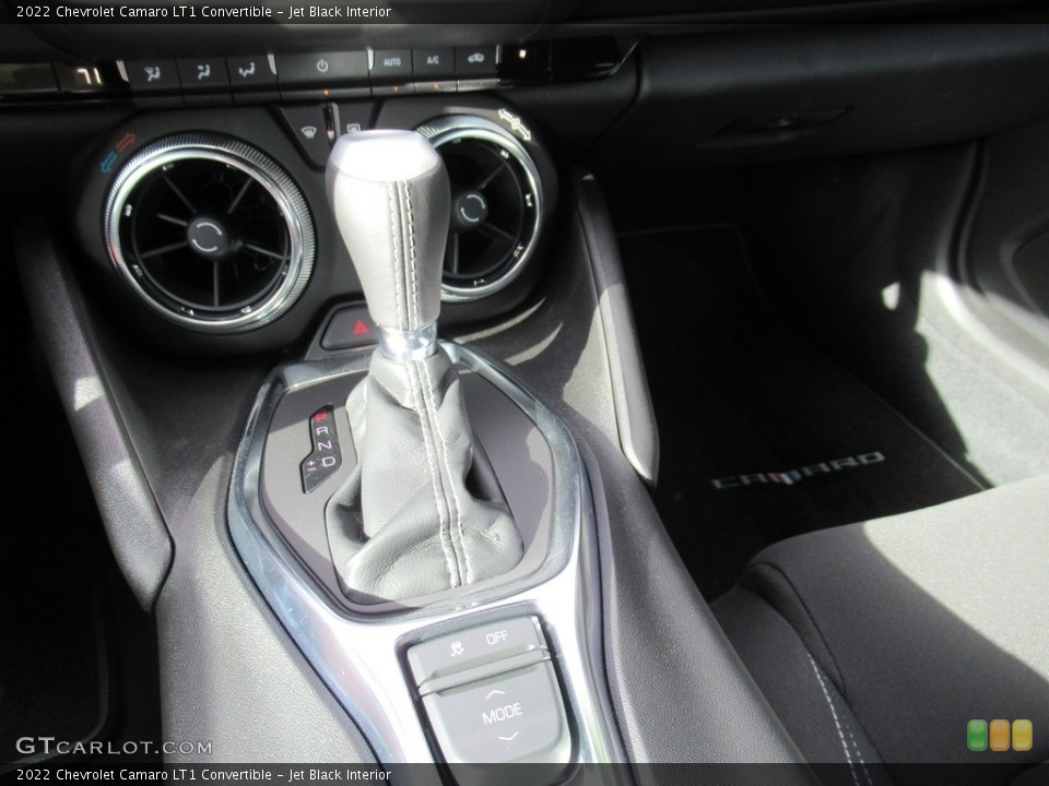 Jet Black Interior Transmission for the 2022 Chevrolet Camaro LT1 Convertible #143148769