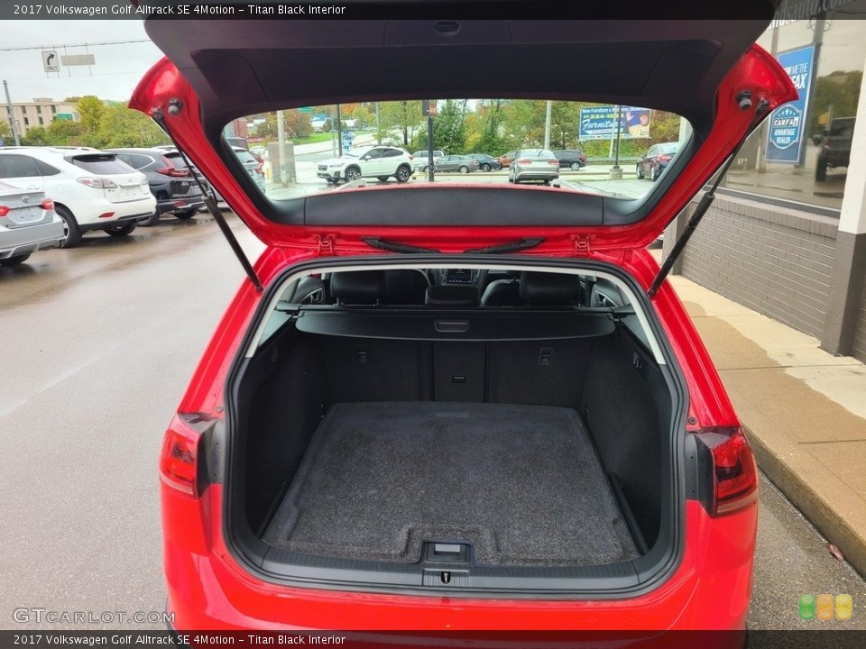 Titan Black Interior Trunk for the 2017 Volkswagen Golf Alltrack SE 4Motion #143149605