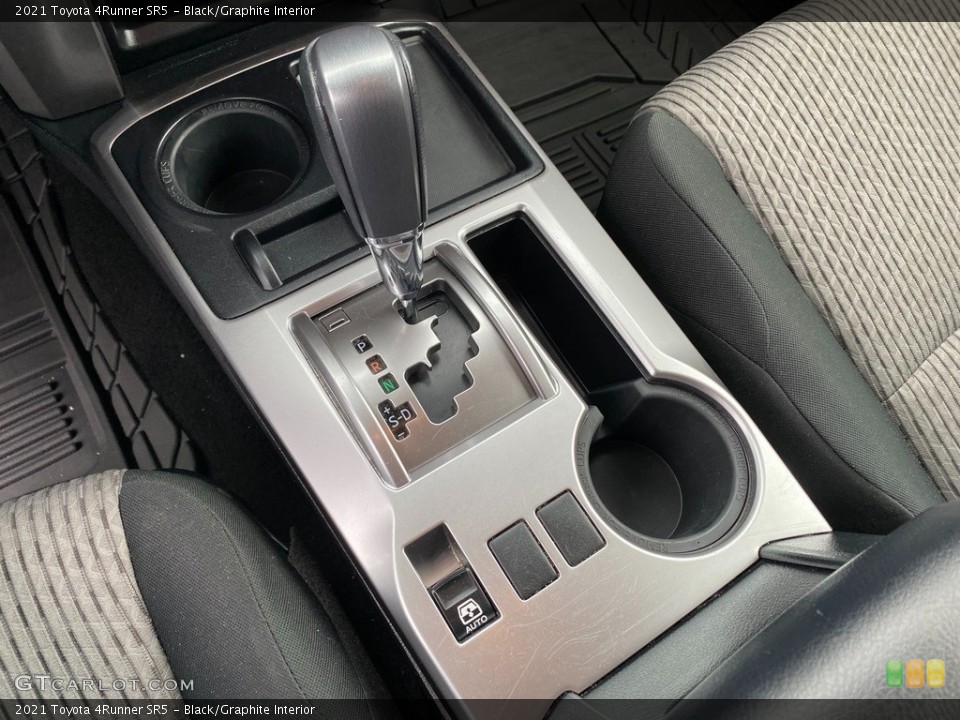 Black/Graphite Interior Transmission for the 2021 Toyota 4Runner SR5 #143150514