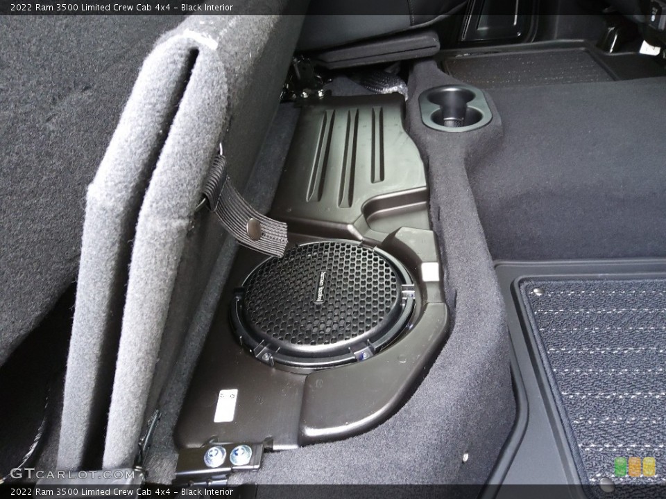 Black Interior Audio System for the 2022 Ram 3500 Limited Crew Cab 4x4 #143150544