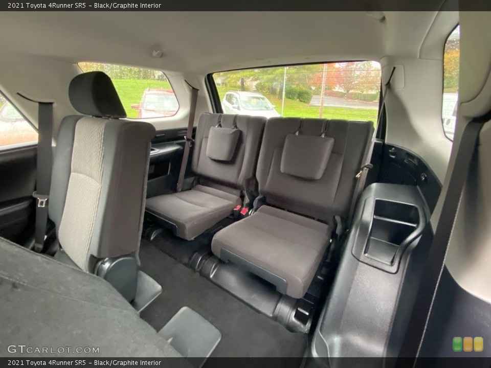 Black/Graphite Interior Rear Seat for the 2021 Toyota 4Runner SR5 #143150651