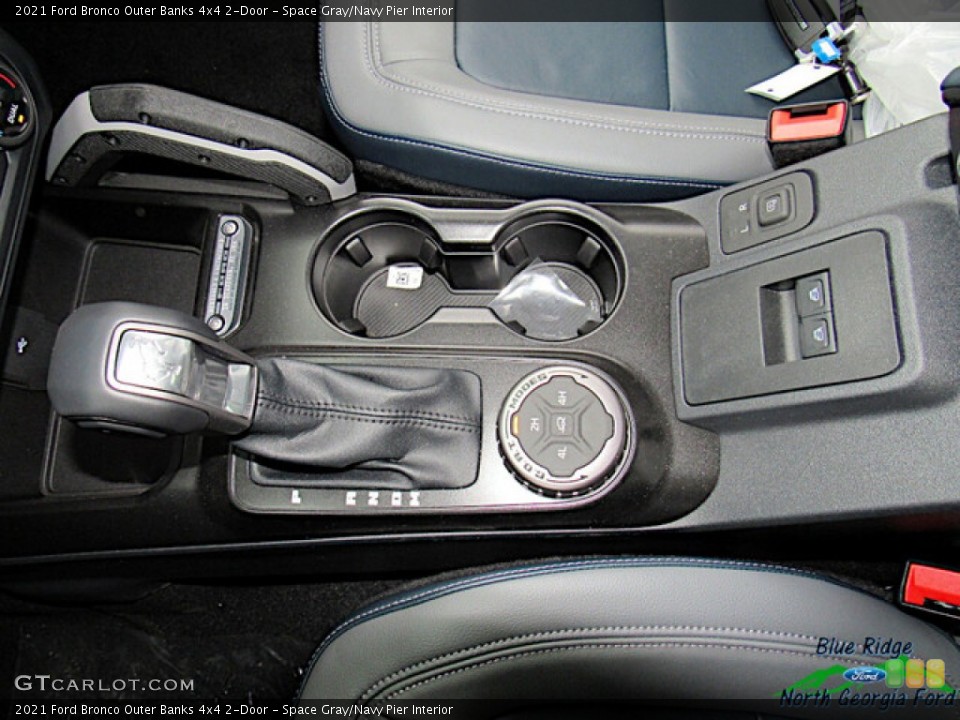 Space Gray/Navy Pier Interior Transmission for the 2021 Ford Bronco Outer Banks 4x4 2-Door #143152608