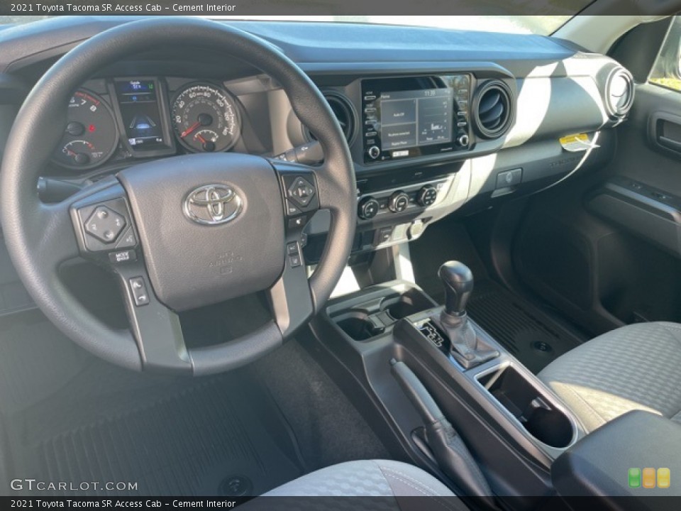 Cement Interior Photo for the 2021 Toyota Tacoma SR Access Cab #143155008