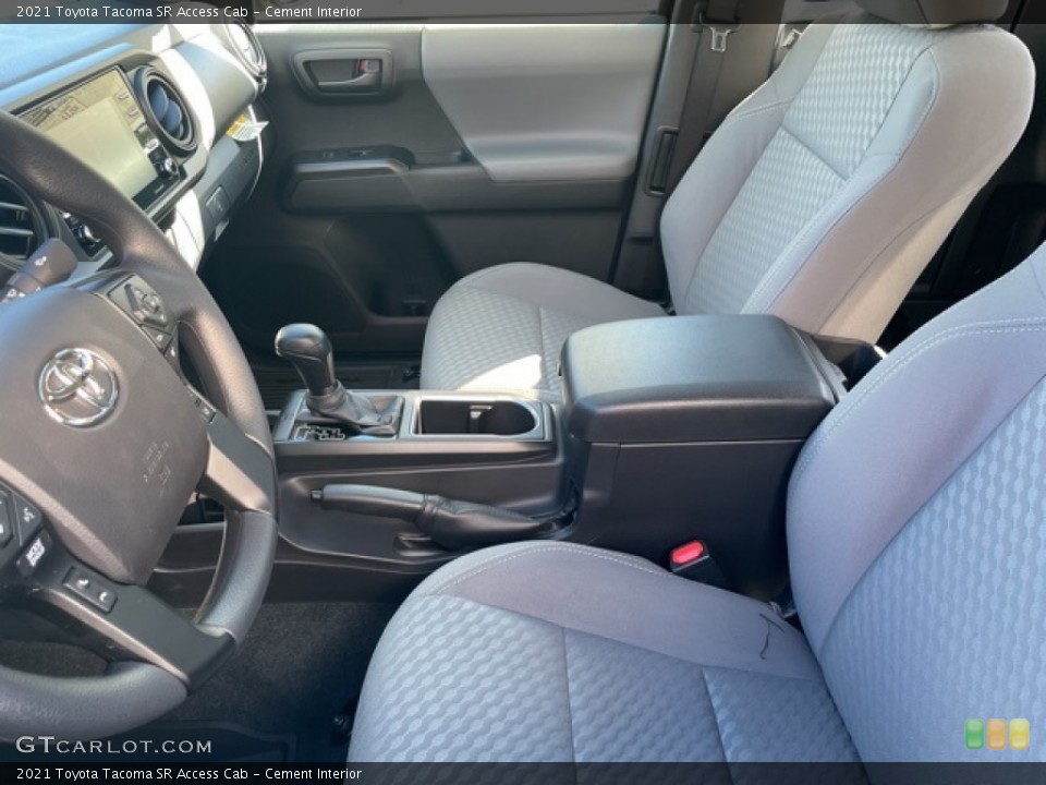 Cement Interior Front Seat for the 2021 Toyota Tacoma SR Access Cab #143155029