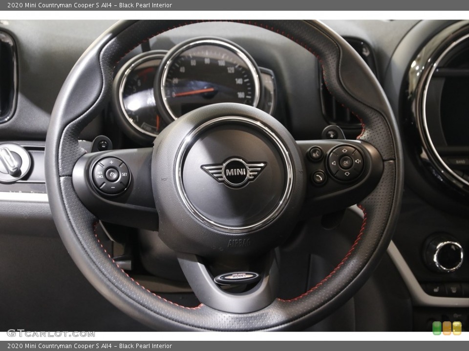 Black Pearl Interior Steering Wheel for the 2020 Mini Countryman Cooper S All4 #143155473