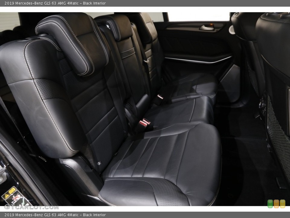 Black Interior Rear Seat for the 2019 Mercedes-Benz GLS 63 AMG 4Matic #143157507