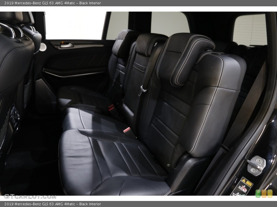 Black Interior Rear Seat for the 2019 Mercedes-Benz GLS 63 AMG 4Matic #143157522