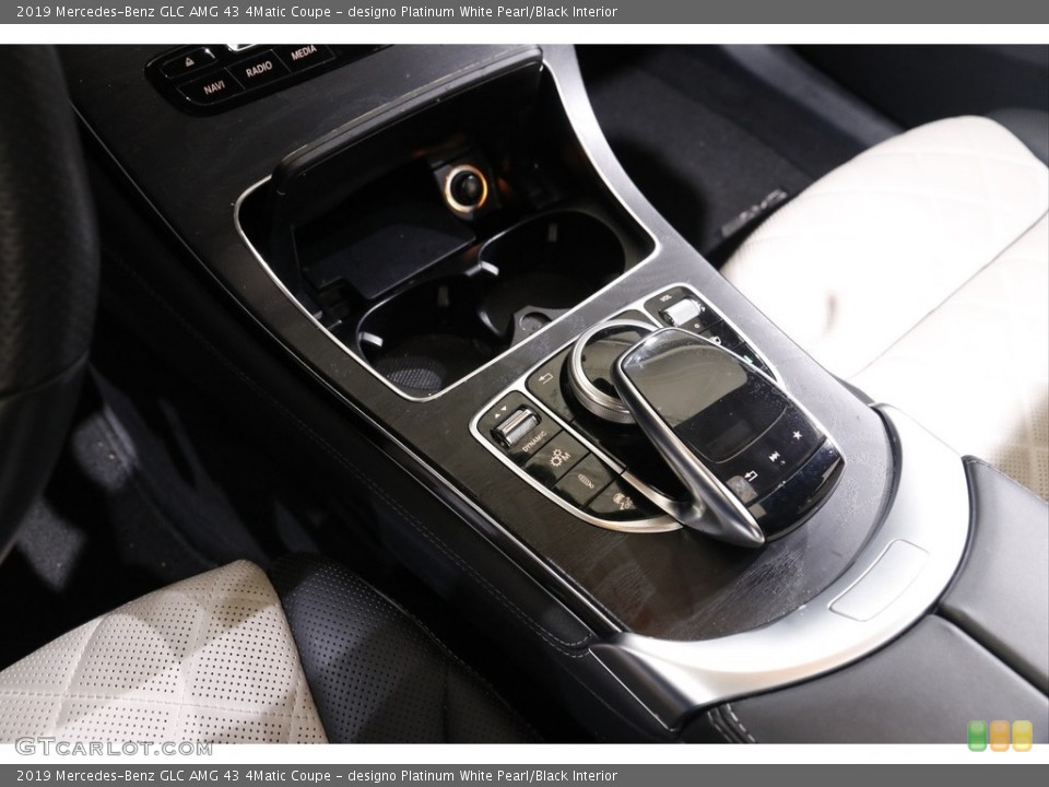 designo Platinum White Pearl/Black Interior Transmission for the 2019 Mercedes-Benz GLC AMG 43 4Matic Coupe #143160761