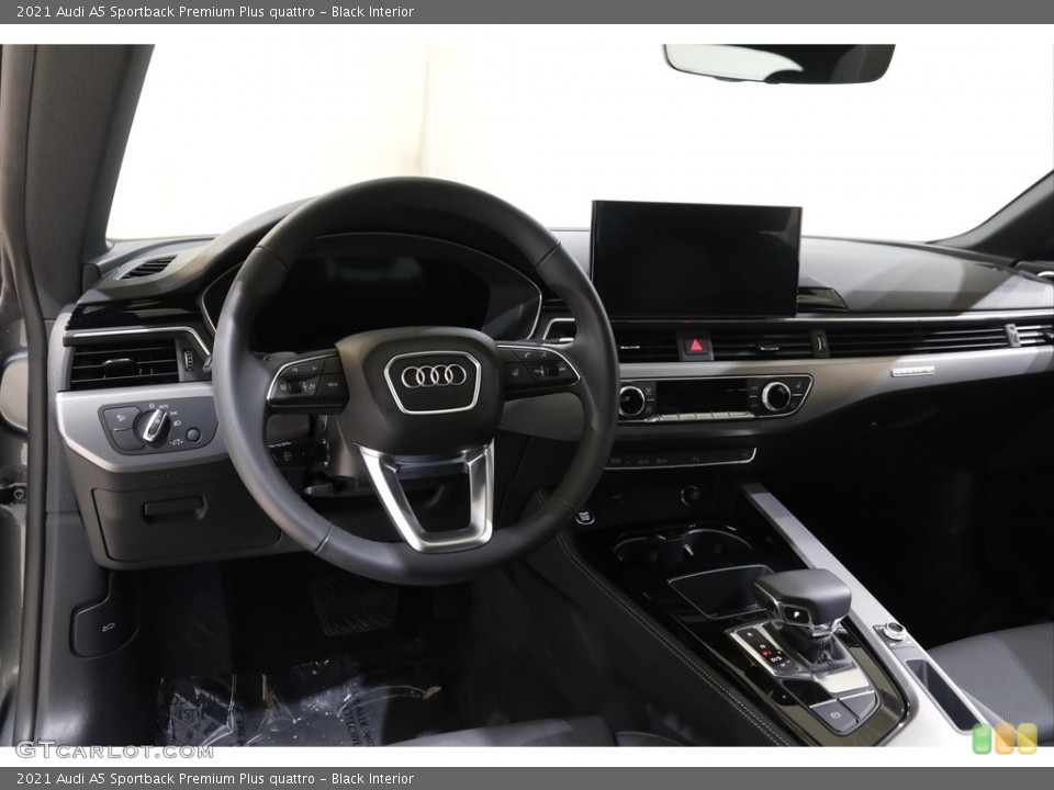Black Interior Dashboard for the 2021 Audi A5 Sportback Premium Plus quattro #143161031