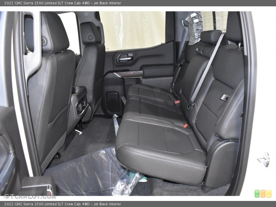Jet Black Interior Rear Seat for the 2022 GMC Sierra 1500 Limited SLT Crew Cab 4WD #143161316