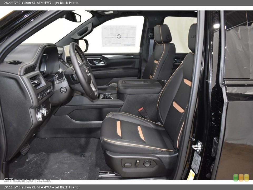 Jet Black Interior Photo for the 2022 GMC Yukon XL AT4 4WD #143161502
