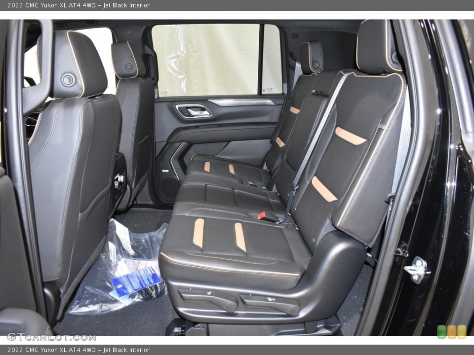 Jet Black Interior Rear Seat for the 2022 GMC Yukon XL AT4 4WD #143161523