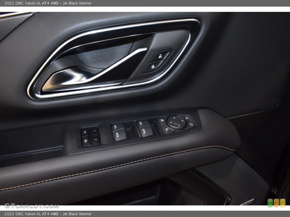 Jet Black Interior Controls for the 2022 GMC Yukon XL AT4 4WD #143161562