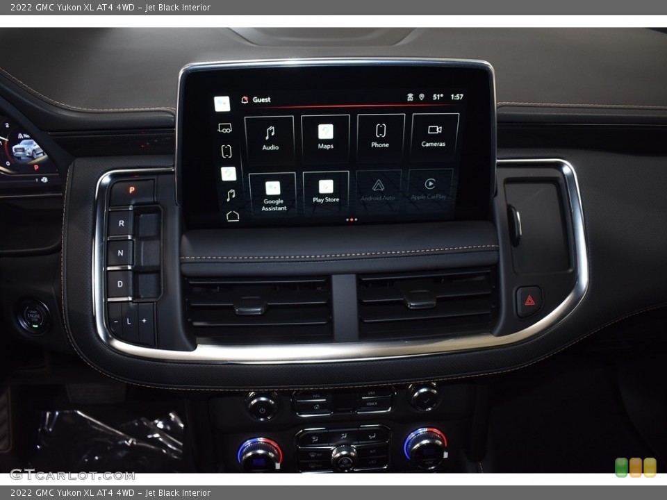 Jet Black Interior Dashboard for the 2022 GMC Yukon XL AT4 4WD #143161637