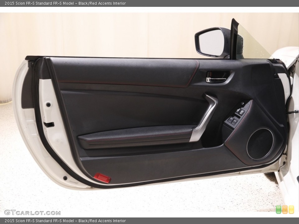 Black/Red Accents Interior Door Panel for the 2015 Scion FR-S  #143161748