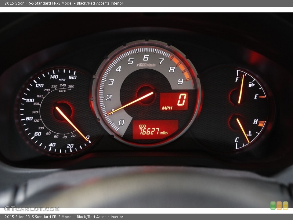 Black/Red Accents Interior Gauges for the 2015 Scion FR-S  #143161823