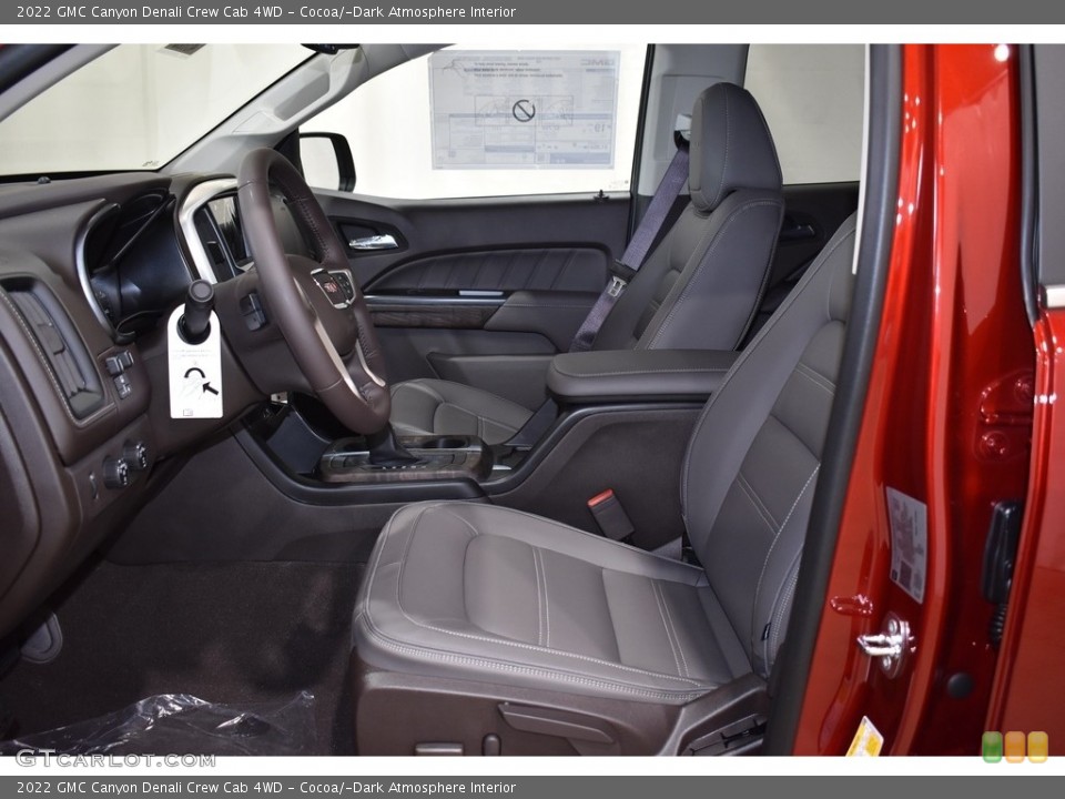 Cocoa/­Dark Atmosphere Interior Photo for the 2022 GMC Canyon Denali Crew Cab 4WD #143161826