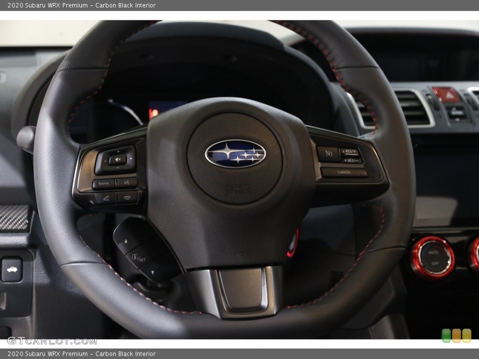 Carbon Black Interior Steering Wheel for the 2020 Subaru WRX Premium #143162393