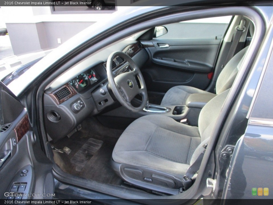 Jet Black Interior Front Seat for the 2016 Chevrolet Impala Limited LT #143162951