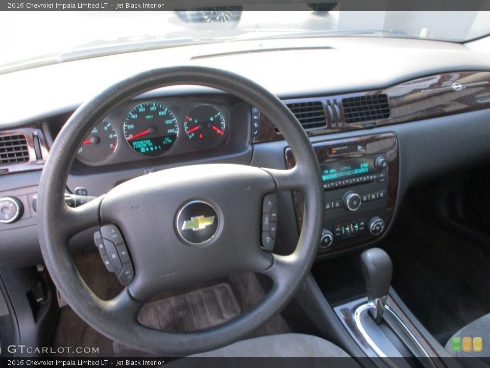 Jet Black Interior Dashboard for the 2016 Chevrolet Impala Limited LT #143163032