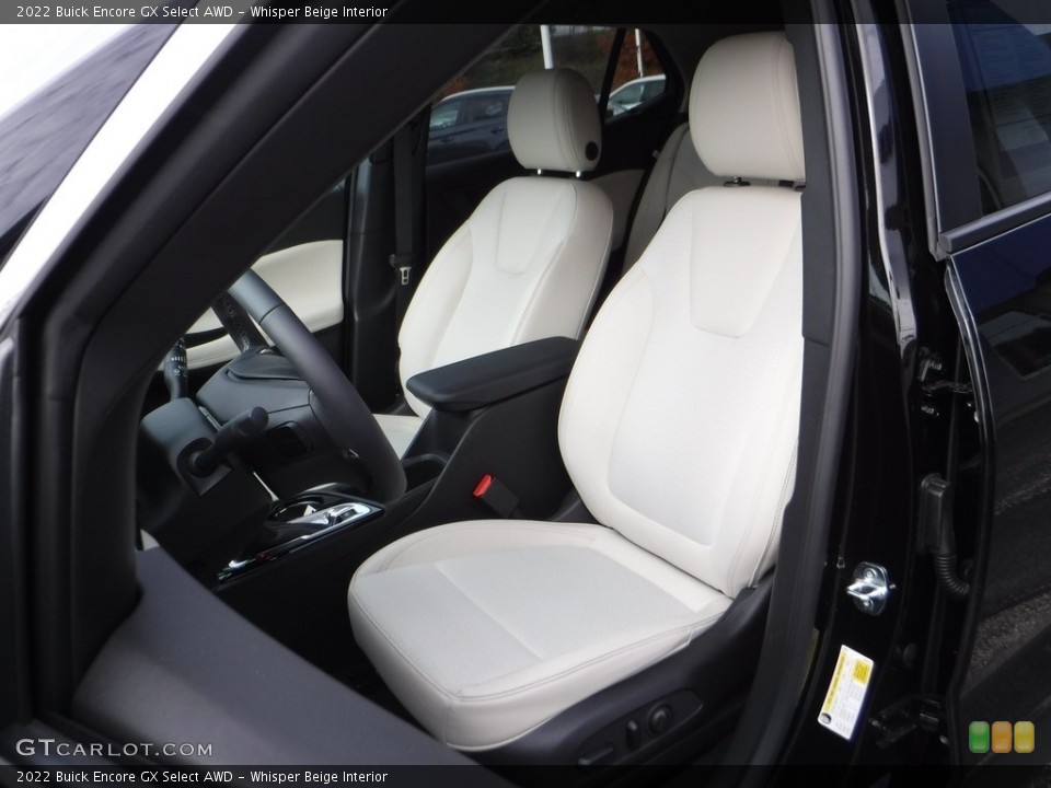 Whisper Beige 2022 Buick Encore GX Interiors