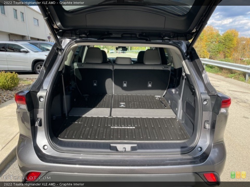 Graphite Interior Trunk for the 2022 Toyota Highlander XLE AWD #143163881