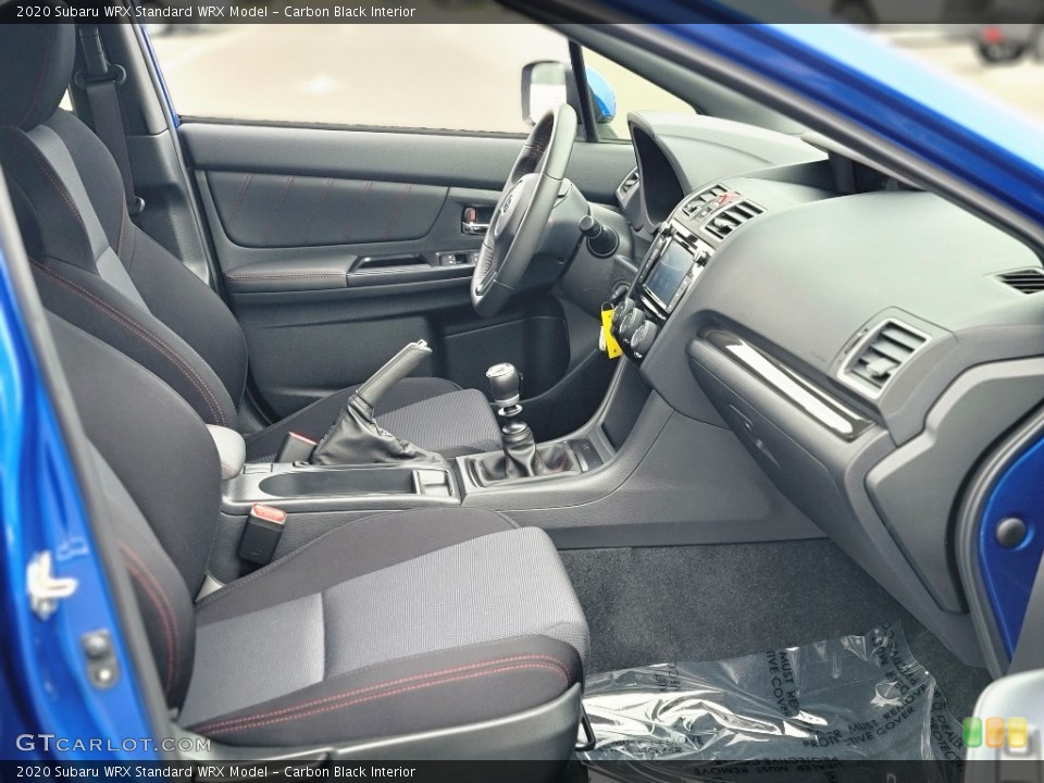 Carbon Black Interior Front Seat for the 2020 Subaru WRX  #143165370