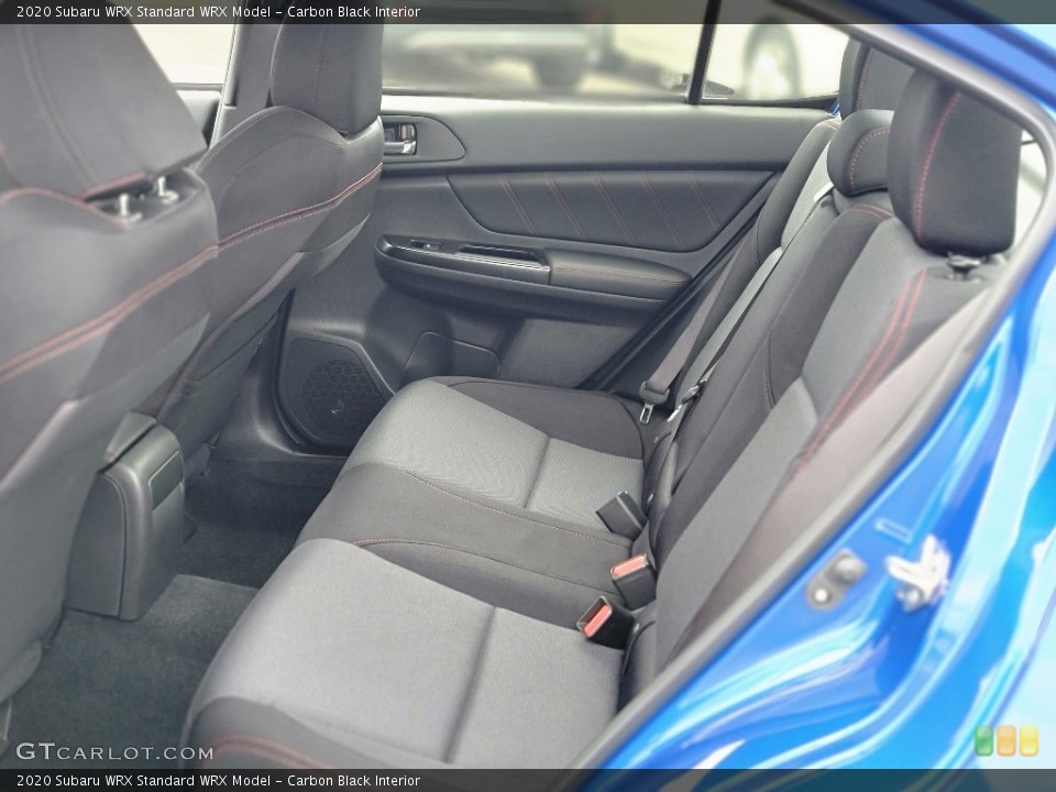 Carbon Black Interior Rear Seat for the 2020 Subaru WRX  #143165424
