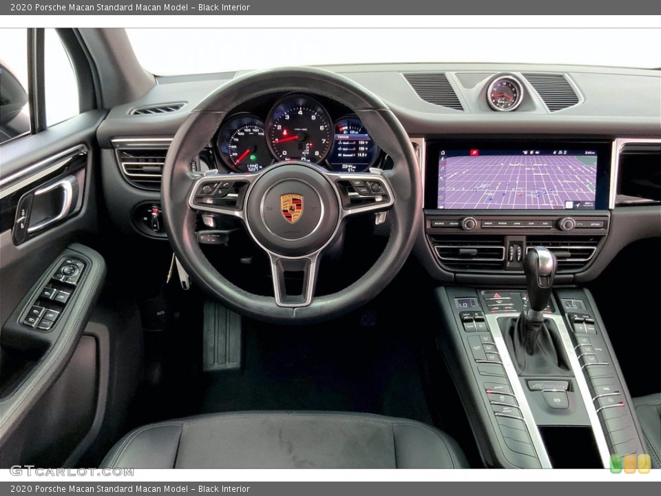 Black Interior Dashboard for the 2020 Porsche Macan  #143165676
