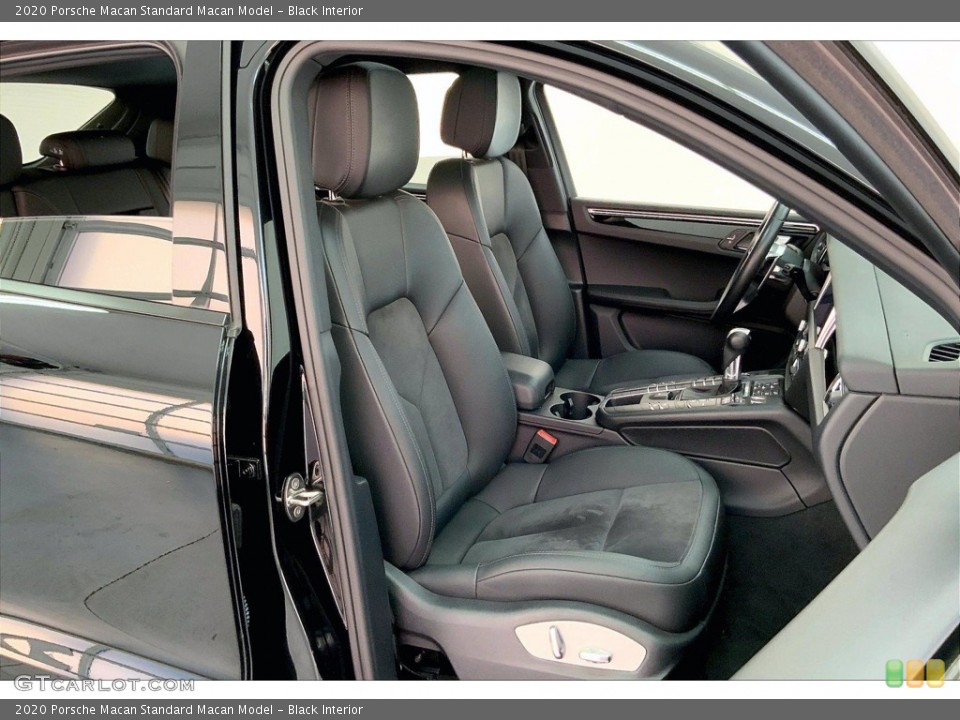Black Interior Front Seat for the 2020 Porsche Macan  #143165715