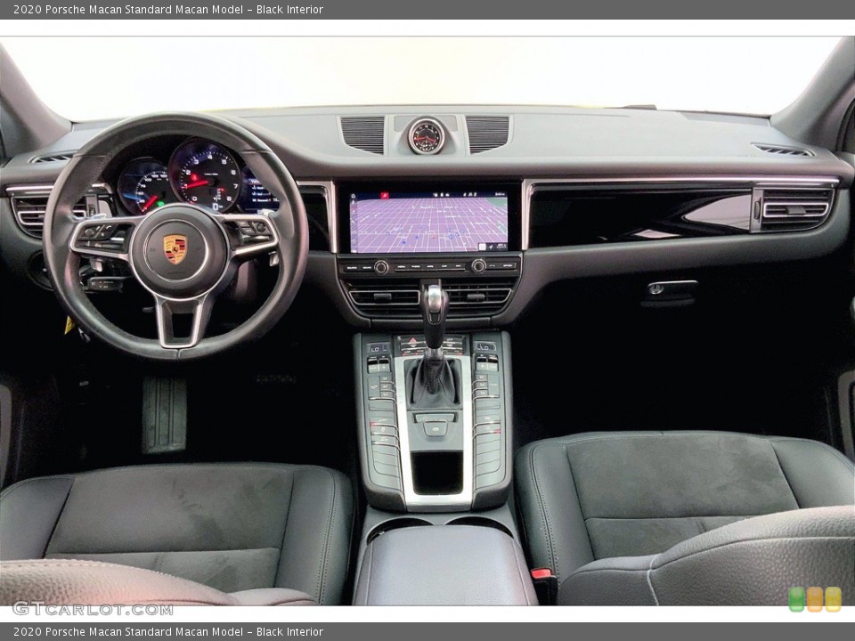 Black Interior Dashboard for the 2020 Porsche Macan  #143165877
