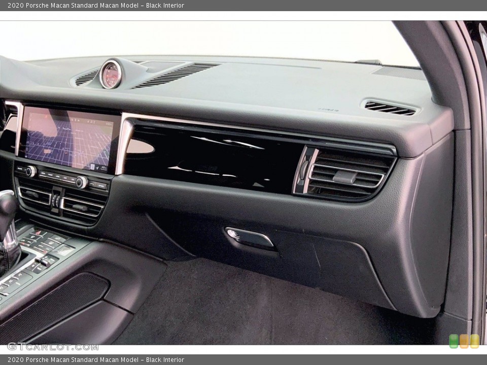 Black Interior Dashboard for the 2020 Porsche Macan  #143165895