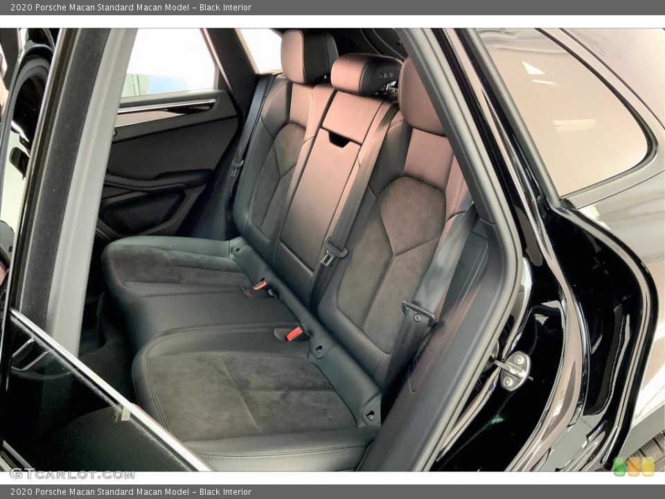 Black Interior Rear Seat for the 2020 Porsche Macan  #143165970