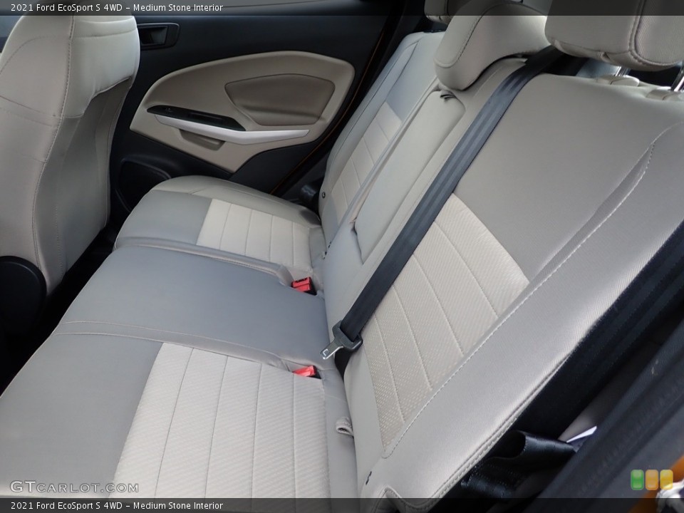 Medium Stone Interior Rear Seat for the 2021 Ford EcoSport S 4WD #143169688