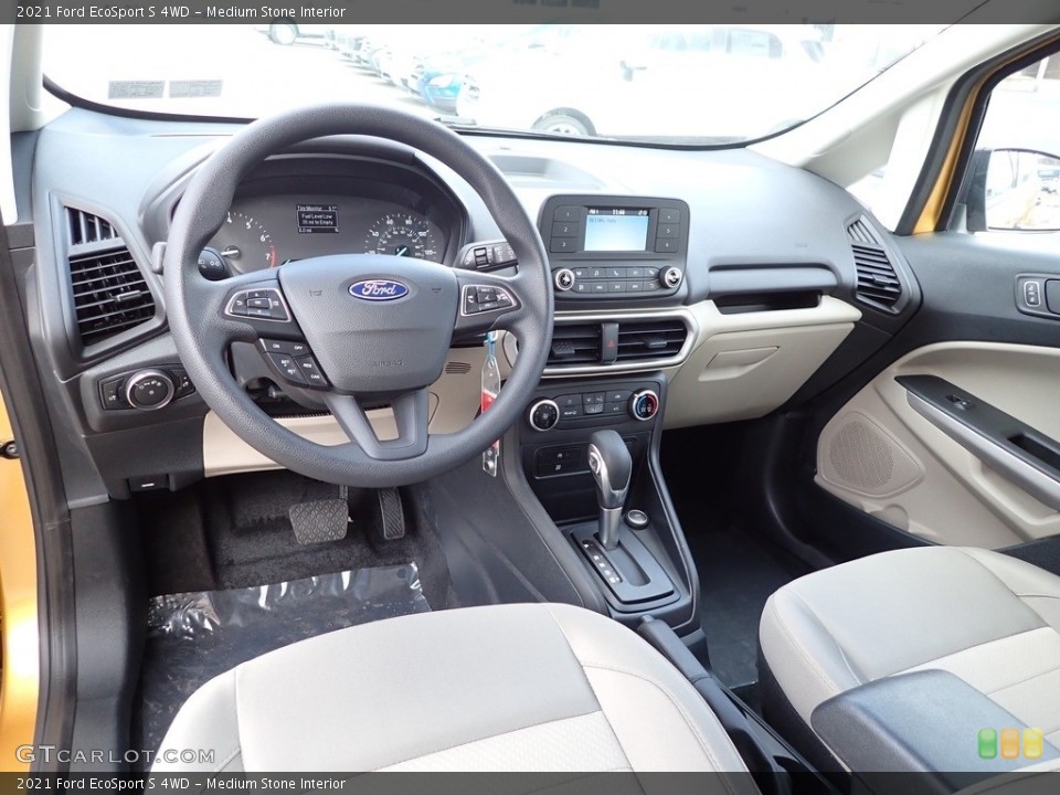 Medium Stone Interior Photo for the 2021 Ford EcoSport S 4WD #143169712