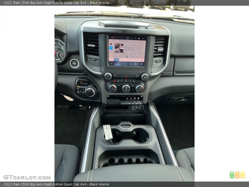 Black Interior Dashboard for the 2022 Ram 1500 Big Horn Night Edition Quad Cab 4x4 #143171881