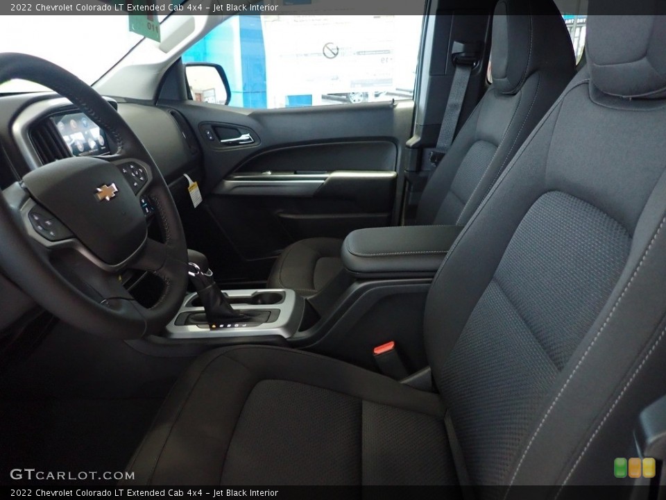 Jet Black Interior Front Seat for the 2022 Chevrolet Colorado LT Extended Cab 4x4 #143172912