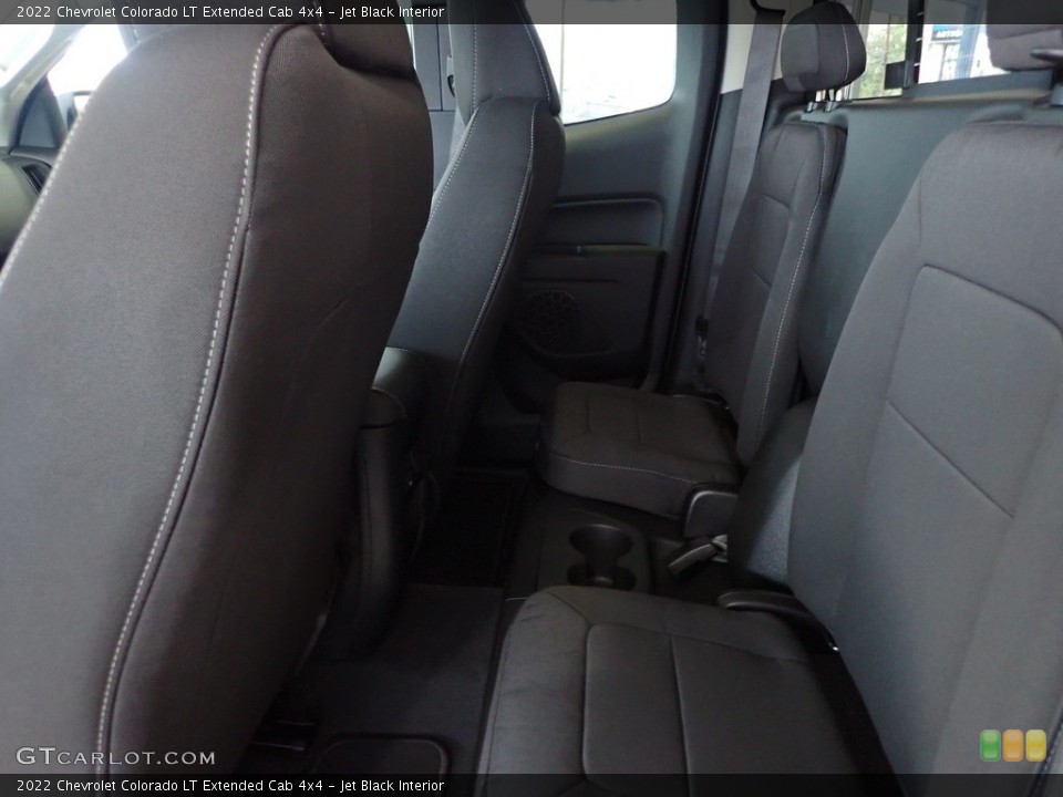 Jet Black Interior Rear Seat for the 2022 Chevrolet Colorado LT Extended Cab 4x4 #143172937