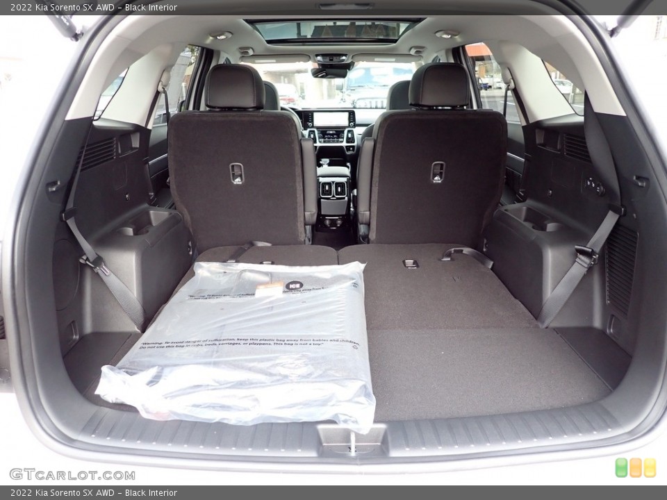 Black Interior Trunk for the 2022 Kia Sorento SX AWD #143173291