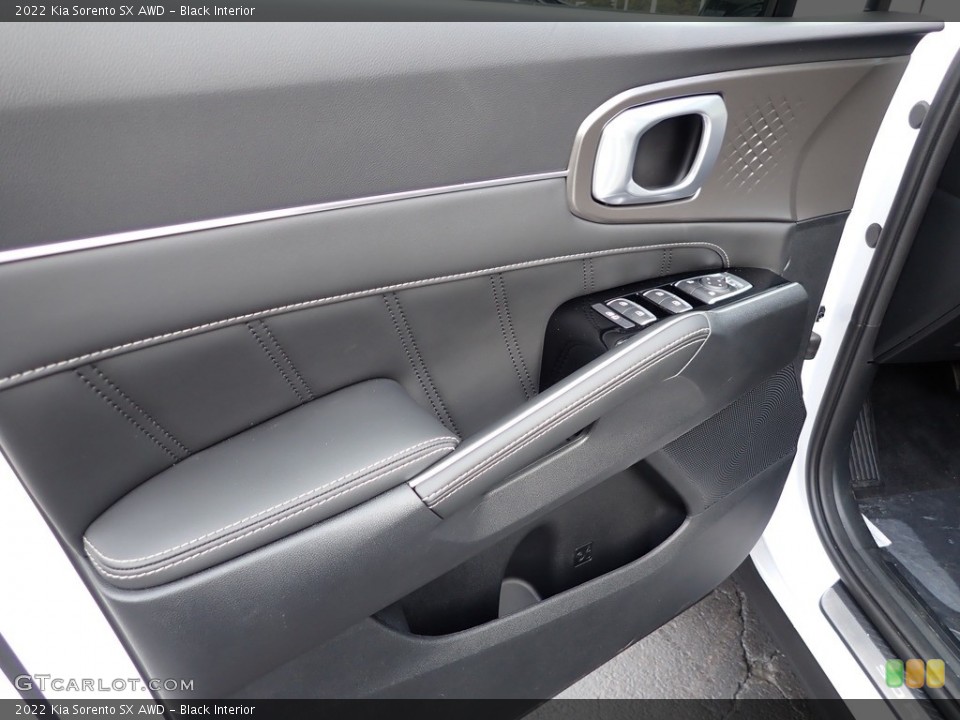 Black Interior Door Panel for the 2022 Kia Sorento SX AWD #143173516
