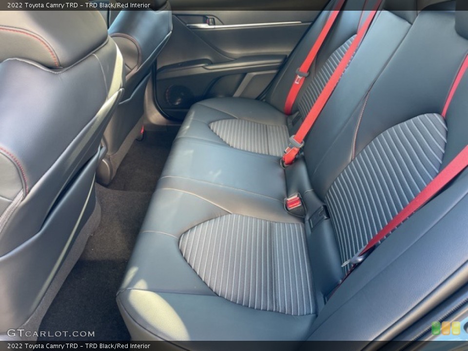 TRD Black/Red Interior Rear Seat for the 2022 Toyota Camry TRD #143173654
