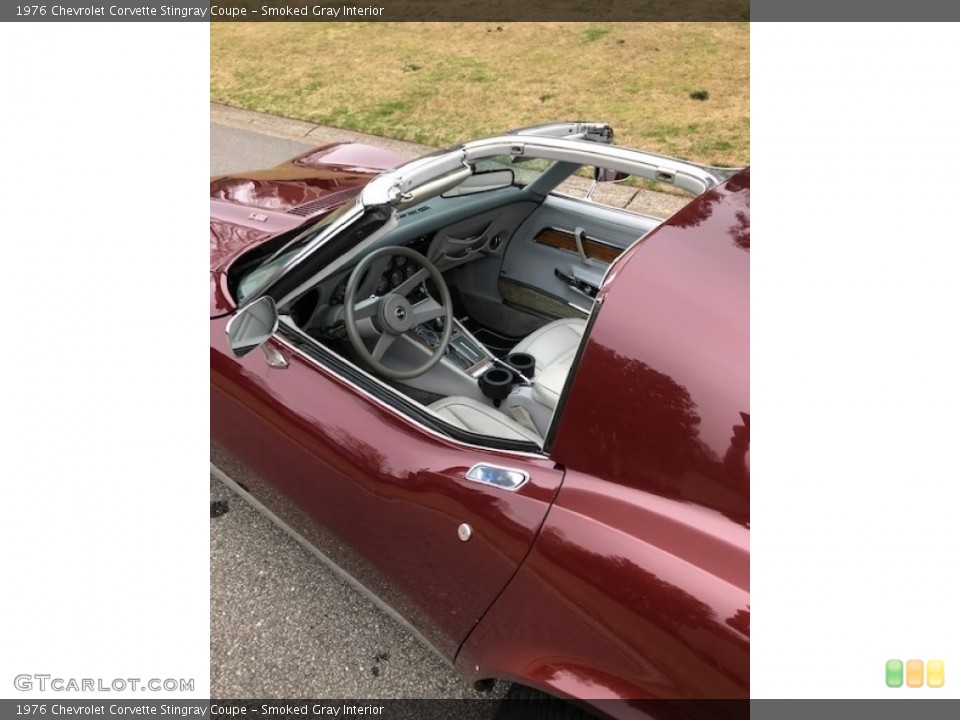 Smoked Gray 1976 Chevrolet Corvette Interiors