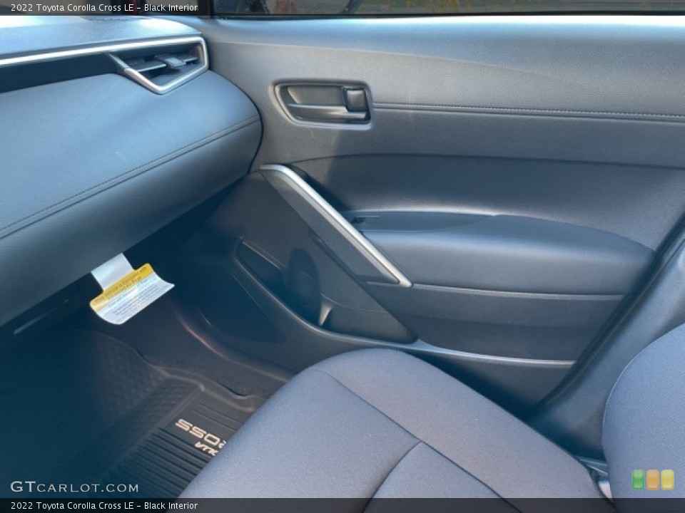 Black Interior Door Panel for the 2022 Toyota Corolla Cross LE #143174176