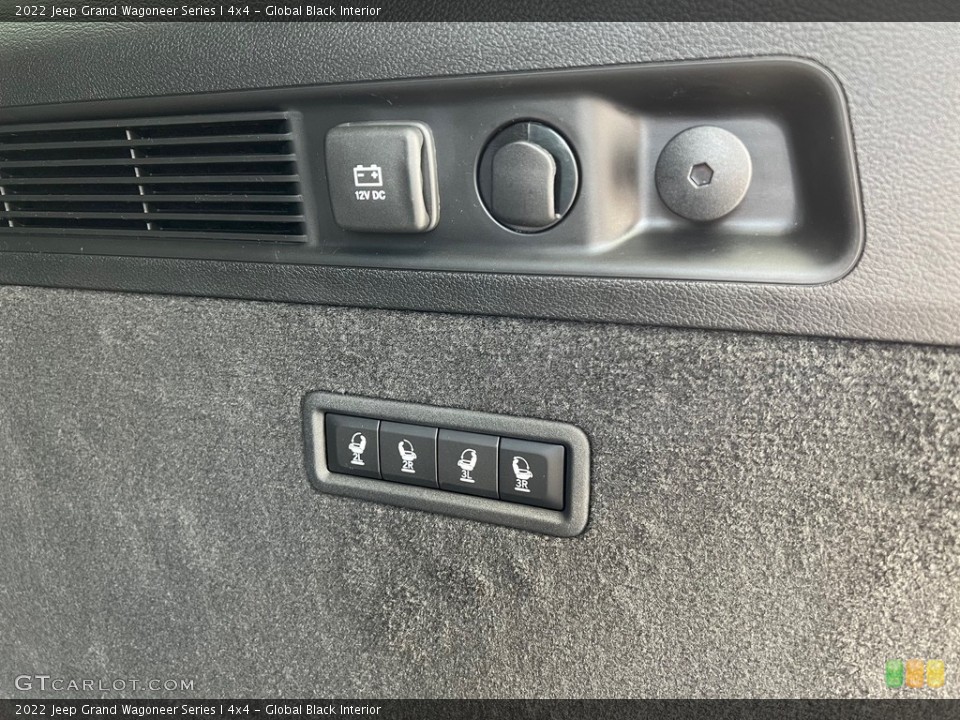 Global Black Interior Controls for the 2022 Jeep Grand Wagoneer Series I 4x4 #143176646