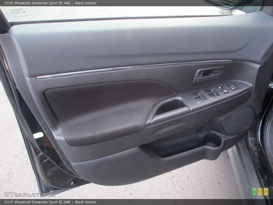 Black Interior Door Panel for the 2015 Mitsubishi Outlander Sport ES AWC #143180275