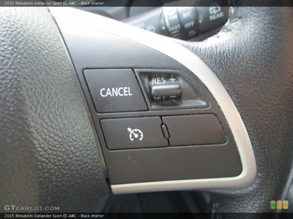 Black Interior Steering Wheel for the 2015 Mitsubishi Outlander Sport ES AWC #143180419